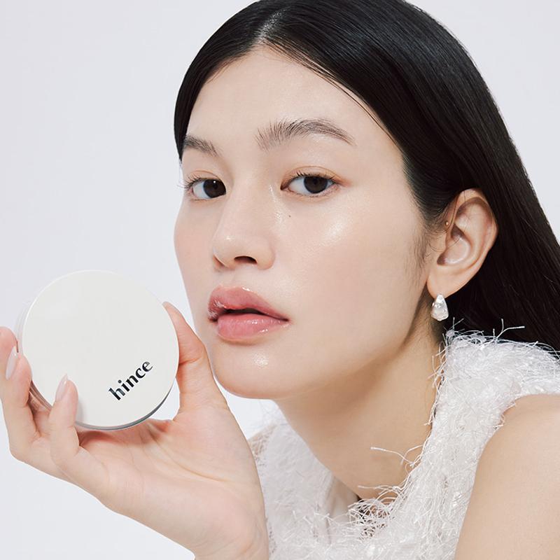 HINCE Nu Glow White Cushion с сменным блоком SPF 40 PA+++ 12 г