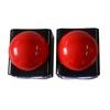 Red Contest Answer Button with Sound and Light Trivia Quiz Got Talent Buzzer Response Buzzers for Contest/Game Show/ Party
