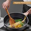 Wooden Cookware Nonstick Wooden Cooking Utensils Set with Comfort Grip Spatulas Ladles Spoons Kitchen Tools for Easy Measuring
