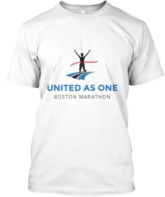Футболка Бостонского марафона United As One Сделано в США Размеры от S до 5XL
