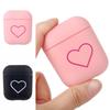 Love Heart Couples Case Cute Heart Earphone Case Charging Box Case  Earphone Accessories