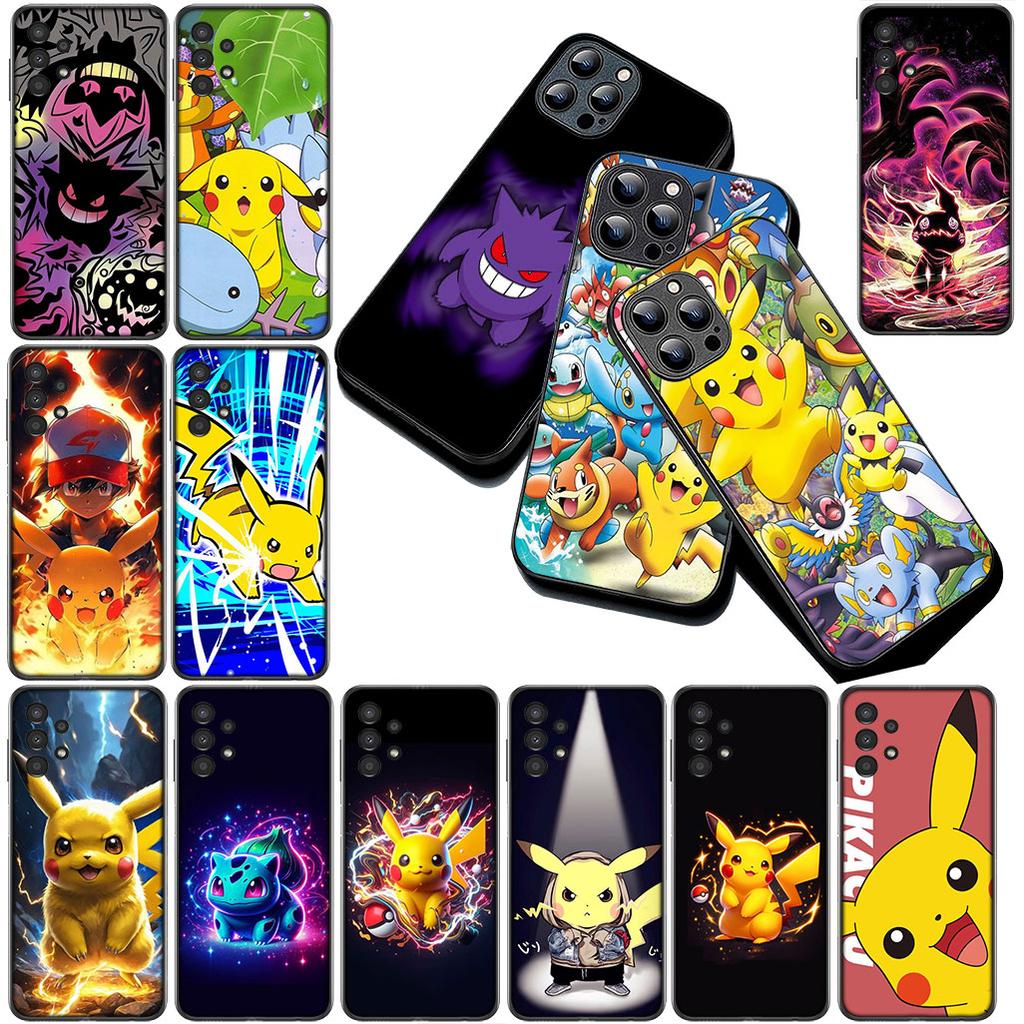 Чехол для телефона P-Pokemons GO Gengar P-Pikachus для Motorola Moto G22 G23 G32 G53 G60 G13 G64 G20 G8 G9 Plus Power E13 E20 E32