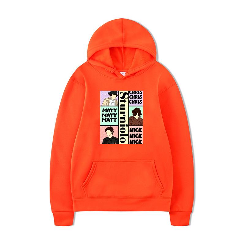 Толстовки Sturniolo Triplets для мужчин и женщин, креативный дизайн с принтом, брендовая одежда Y2K, винтажные пуловеры унисекс с длинным рукавом