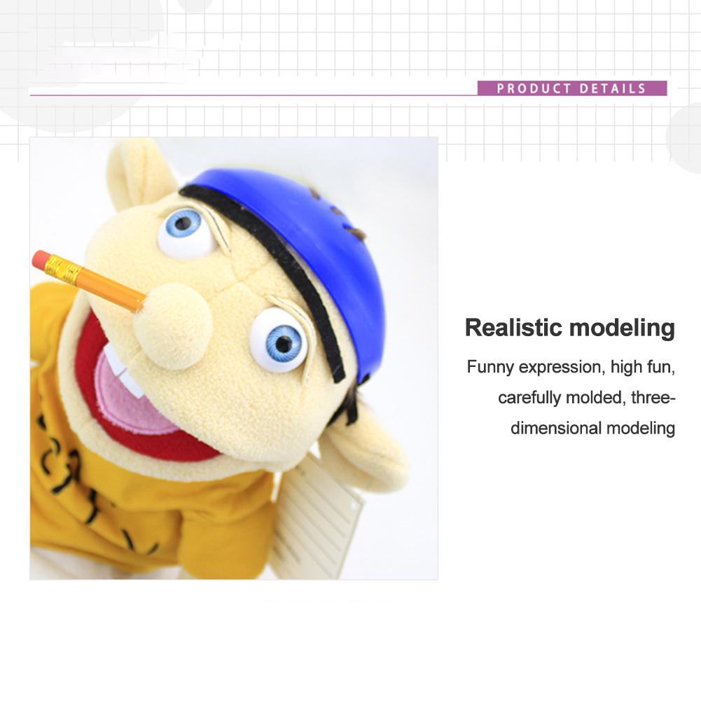 Кукла-марионетка Джеффи, полное тело, 19,69 дюйма, мягкая игрушка-фигурка, плюшевая кукла, игрушка-марионетка, подарок на день рождения для детей, подходит для ролевых игр