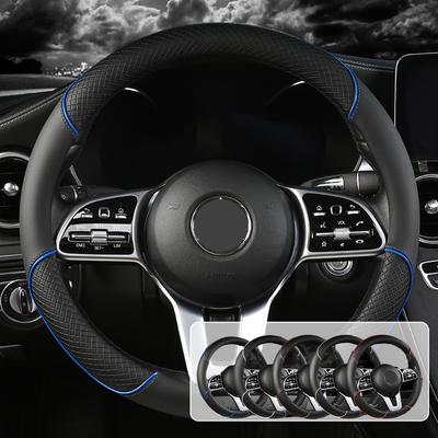 Чехол на руль автомобиля D-типа Auto Sport для BYD Atto 3 Atto 3 EV Yuan Plus Nissan X-trail Qashqai Rogue Sport Toyota CHR
