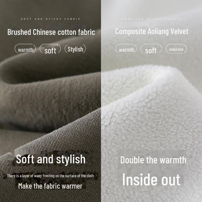 Cotton Hall Kids' Plus Velvet Winter Pants, Autumn/Winter Sports Pants for Boys and Girls