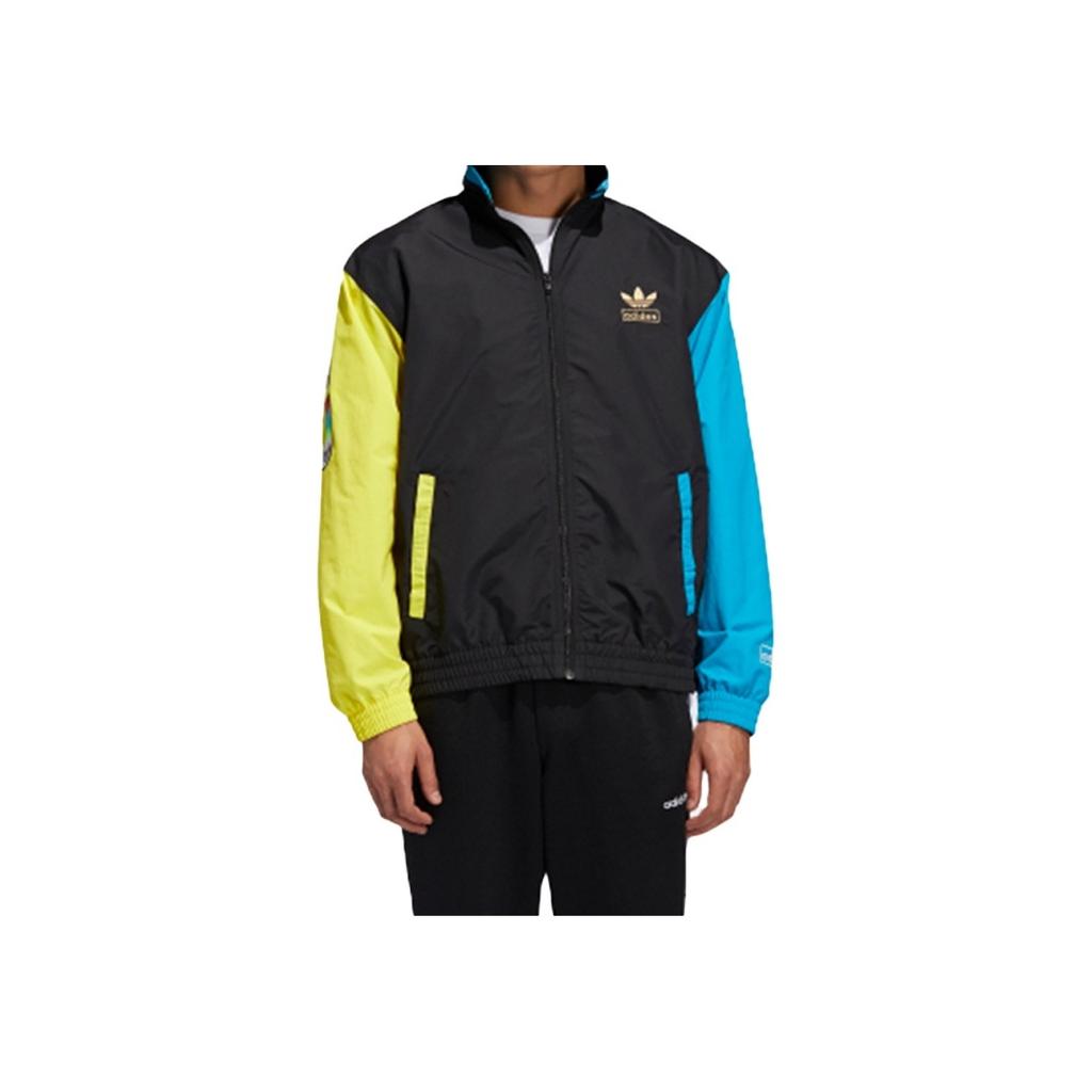 Adidas Originals Shadow TR WB Спортивная куртка Мужская Верхняя одежда Черный GL5136