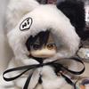 Hallowmas Theme Cotton Doll Clothes Black White Doll Cloak 10cm Doll Clothes  Birthday Gift