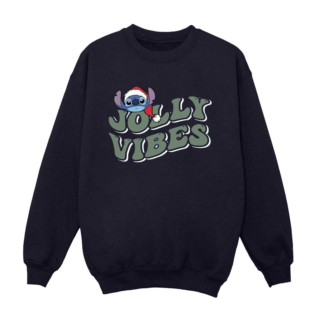 Disney Womens/Ladies Lilo & Stitch Jolly Chilling Vibes Sweatshirt