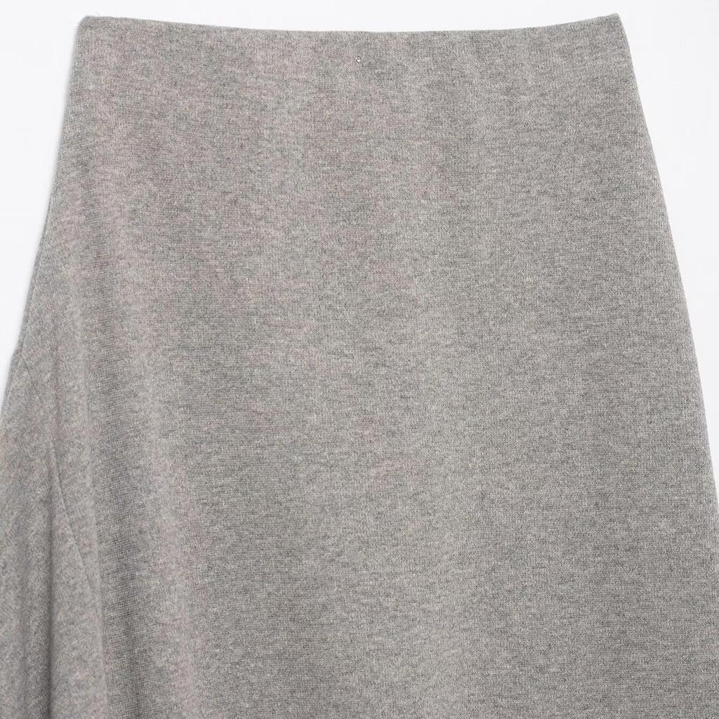European Style 2025 Asymmetrical Midi Skirt for Women - Fashionable & Trendy