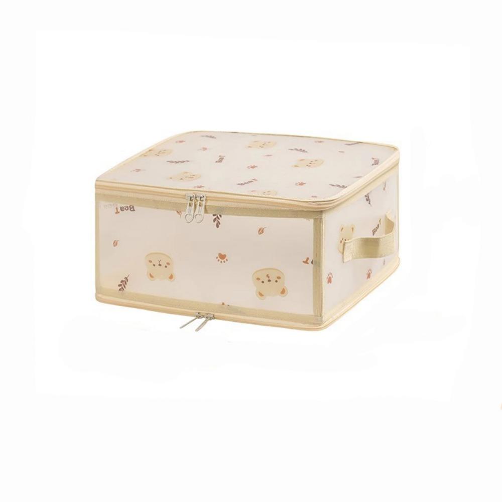 Foldable Clothes Storage Box Waterproof Closet Storage Organizer Bedroom