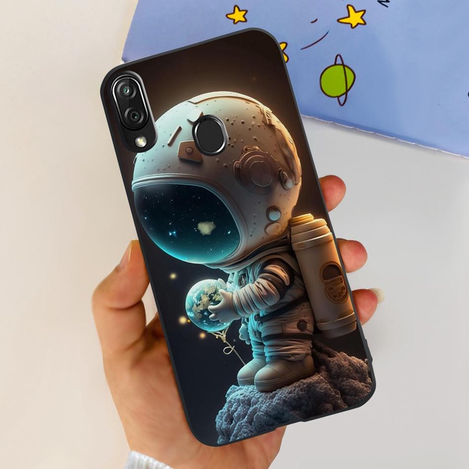 For ZTE Blade V10 Vita Cute Panda Cartoon Case For Zte Blade V10 2019 Blade V10vita Soft TPU Black Silicone Phone Cases