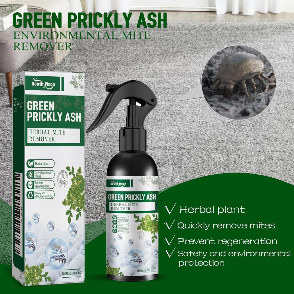 South Moon Зеленый перец средство для удаления клещей для одеяла, кровати, дивана, клещей, клещей, клещей, клещей, точилка для клещей