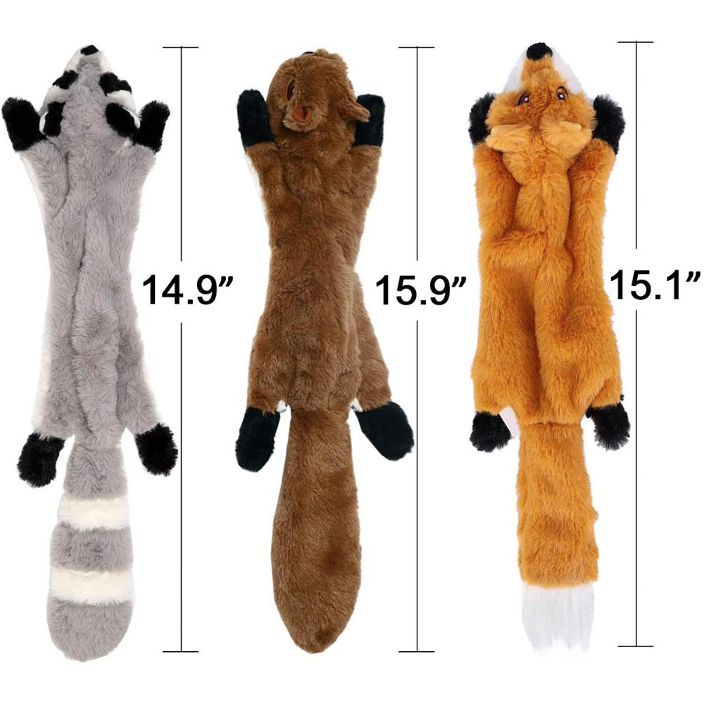 Puppy Plush Interactive Chew Dog Toys Squeak Bite Toys Squeaky Toy