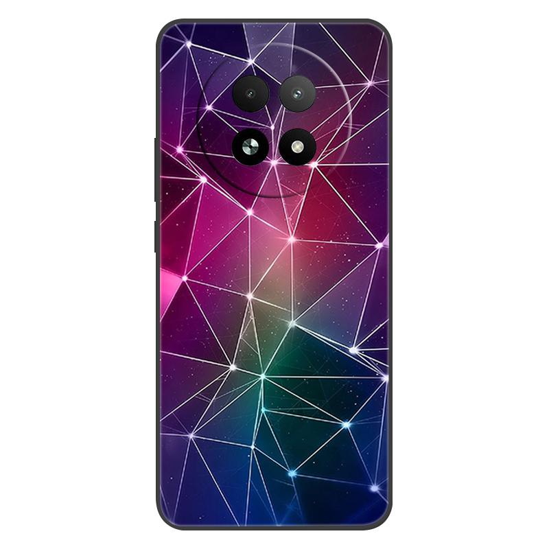 Для Realme 13+ 5G Чехол Силиконовый Роскошный Космический Мягкий Бампер для OPPO Realme 13 Pro Plus 5G Чехол для Телефона TPU Fundas Модная Сумка