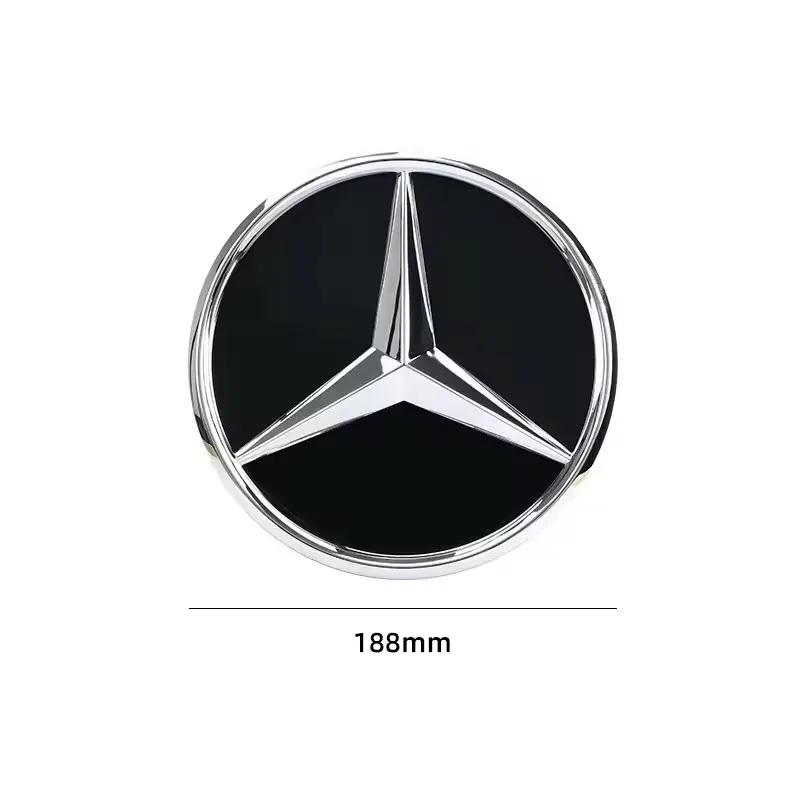 3D 188мм Передняя решетка Звезда Логотип Для Mercedes-Benz Шильдик Класс C 2014-2018 GLS 2013-2017 Класс A amg