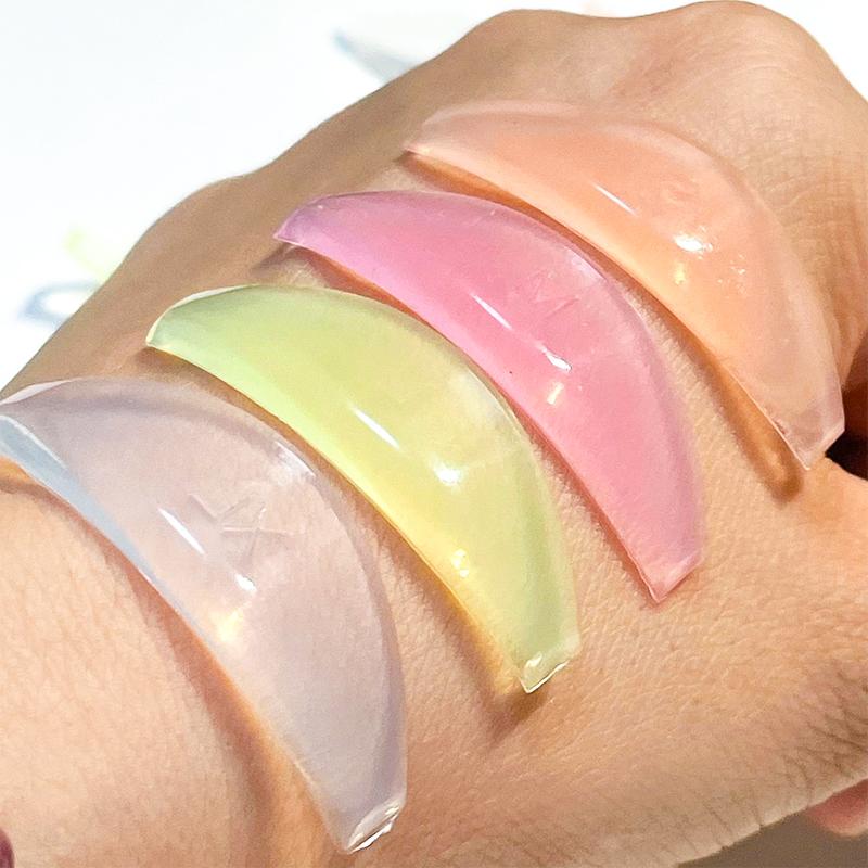 4 пары силиконовых подушечек для завивки ресниц, стержни для подъема ресниц, L-деформированные щипцы для завивки ресниц, аксессуары, аппликатор, инструменты для макияжа