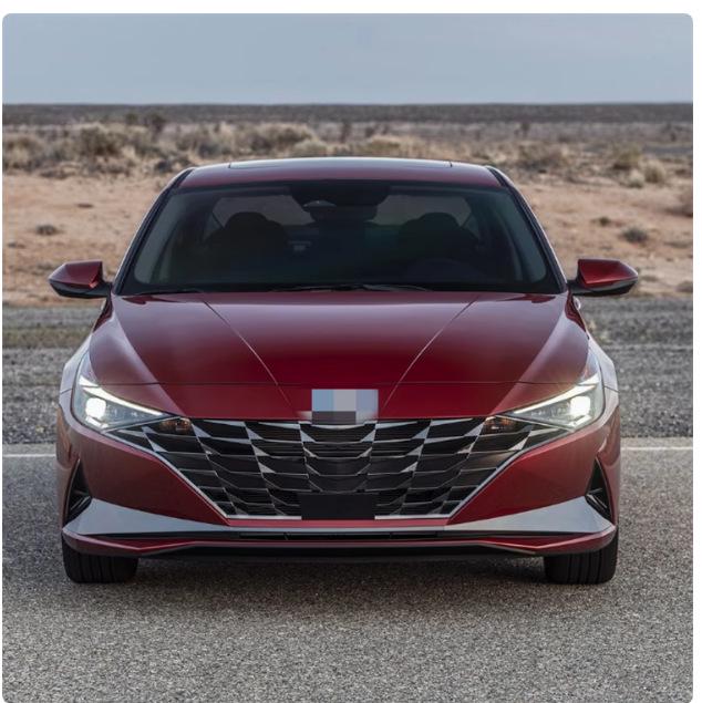 Импортная крышка фары Elantra 21-22: Прозрачная маска-ракушка