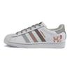 adidas Оригинальные SUPERSTAR Скорлупа на носке Низкие противоскользящие кеды для скейтборда Унисекс Белые EG4958(Команда183-)