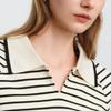 Elva' Island Women's Striped Pullover Sweatshirt
