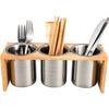 Mellbo Cutlery Cutlery Chopstick Chopstick Tabletop Dish Stainless Steel Case, Storage, Stand, Holder, Holder, Storage,