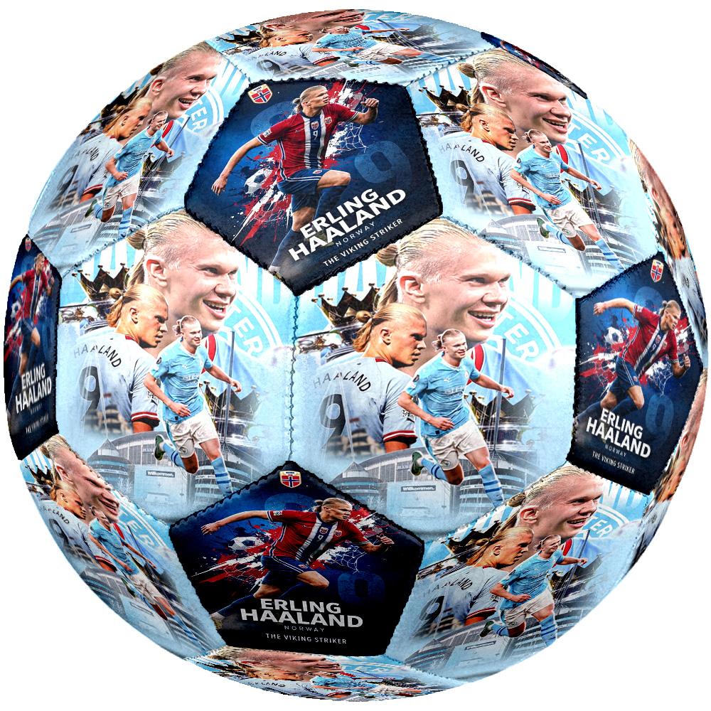 Haaland 9 Manchester City Star Haaland 9 Size 5 Soccer Football Machinestitched Indooroutdoor Training And Matches Sports Enthusiast Gifts