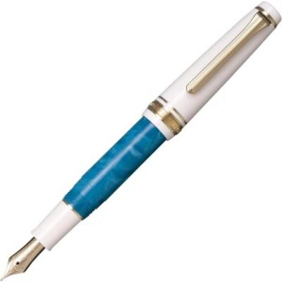 Ручка-перо Sailor Rancontre Синий Ciel Medium Fine (MF) 11-2230-340 с преобразователем