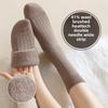 3 пары осенне-зимних теплых и холодостойких шерстяных носков без косточек с начесом для девочек