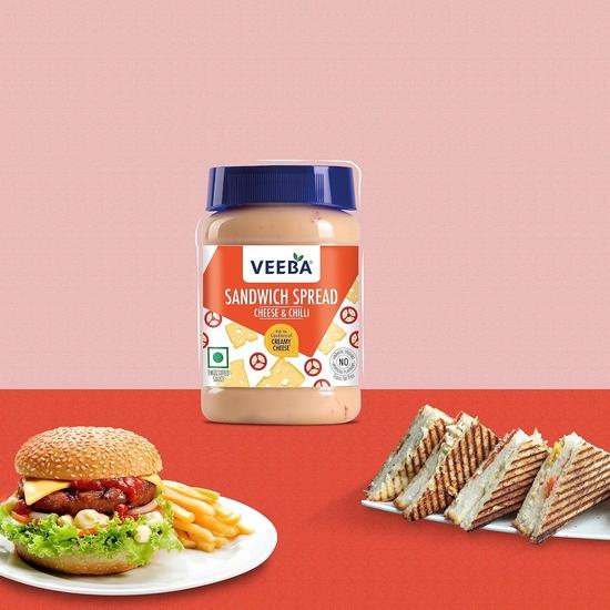 Сэндвич-спред Veeba Cheese and Chili, 250 грамм