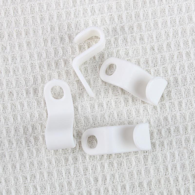 Clothes Hanger Connector Hooks Space Saving Stackable Plastic Clips 5 Colours