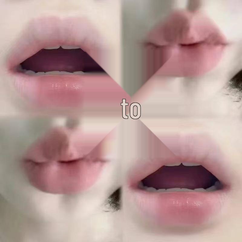 Корейский Мои-Губы-Но-Лучше: Розовый кокосовый матовый тинт для губ, не липкий, стойкий, идеально подходит для студентов и вечеринок