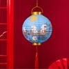 Cute Rabbit Chinese Style Lantern Traditional Festival Round Paper Lantern  Home Decor