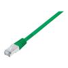 Cordon De Raccordement RJ-45 (M) Pour RJ-45 (M) 1 M Paire Torsadée Écrantée (F-UTP) Démarré, Moulé, Bloqué Vert