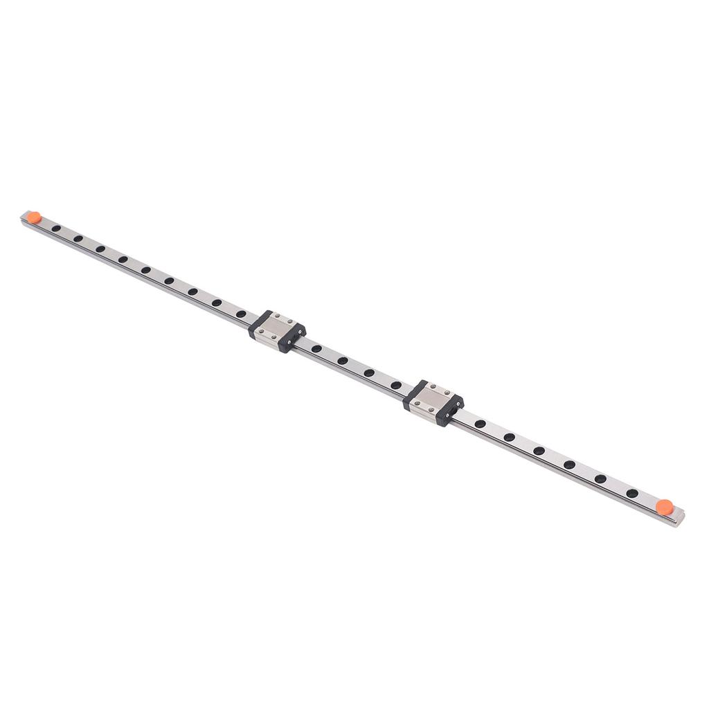 500mm MGN9 Linear Guide Rail High Accuracy Bearing Steel Anti Slip Linear Guide with MGN9C Blocks for 3D Printer