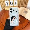 Мультяшное Магнитное Яблоко West Highland Прозрачный Чехол для iPhone 17 Pro Max и 15