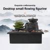 HOMEFISH Настольный водопад, декорация, маленький фонтан, креативные украшения с текущей водой для декора гостиной, офиса