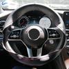 38 см DIY плетеный чехол на руль автомобиля из микрофибры с иглами и нитками, мягкие нескользящие комплекты автомобильных аксессуаров для интерьера