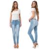 Women's 2019 European & American Fashion Stretch Denim Skinny Pants