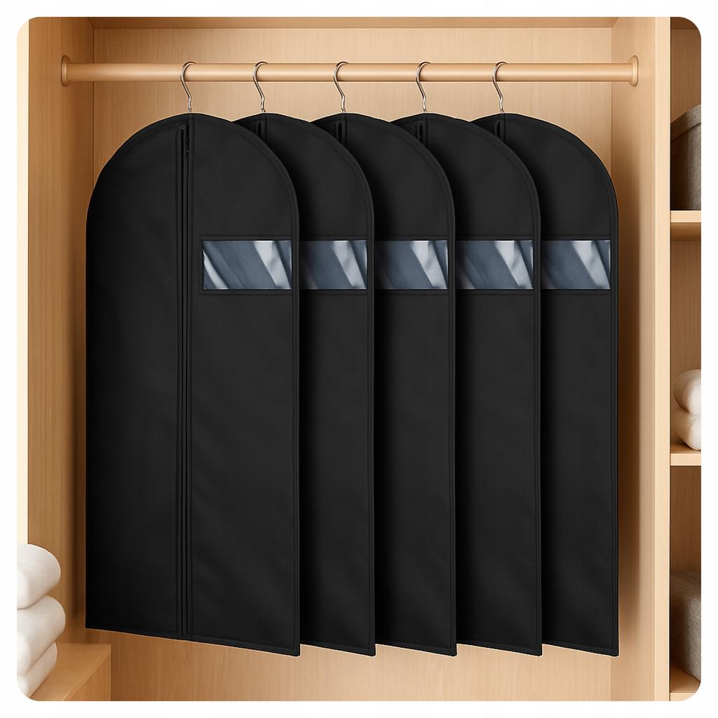 5 X Covers For Clothes, Suits, Coats, Jackets, Large
