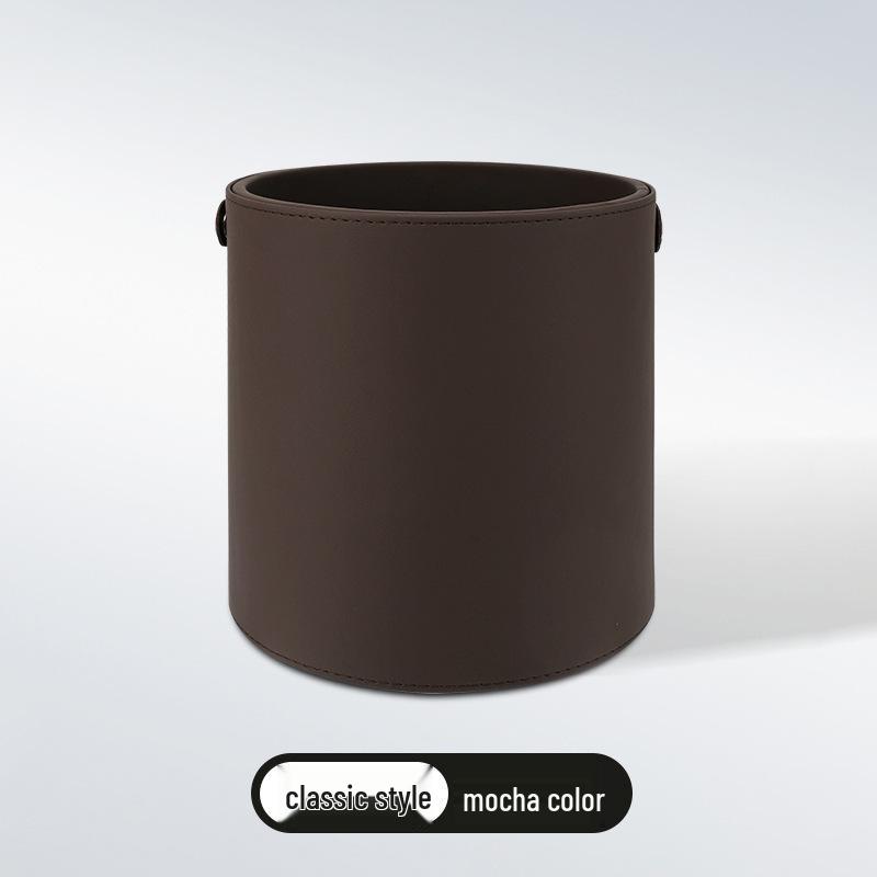 Кожаное многофункциональное автомобильное мусорное ведро и ведро для хранения
