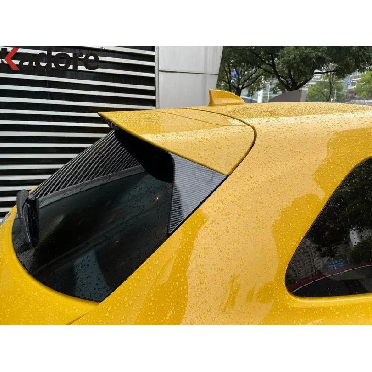 For Honda HR-V 2024 ZR-V 2024 Carbon Fiber Car Accessories Rear Widnow Cover Trim Window Side Wing Spoiler Trims