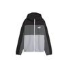 Oversized Hooded Windbreaker Women Jackets Black Mineral-Grey 682269-52