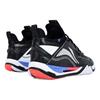 Li Ning Saga Pro 2 Pro Удобные кроссовки для бадминтона средней высоты Унисекс Черные AYAT003-1