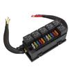 Блок реле предохранителей 12В 6 реле 11 предохранителей ATC ATO Водонепроницаемый блок реле для автомобиля, яхты, лодки