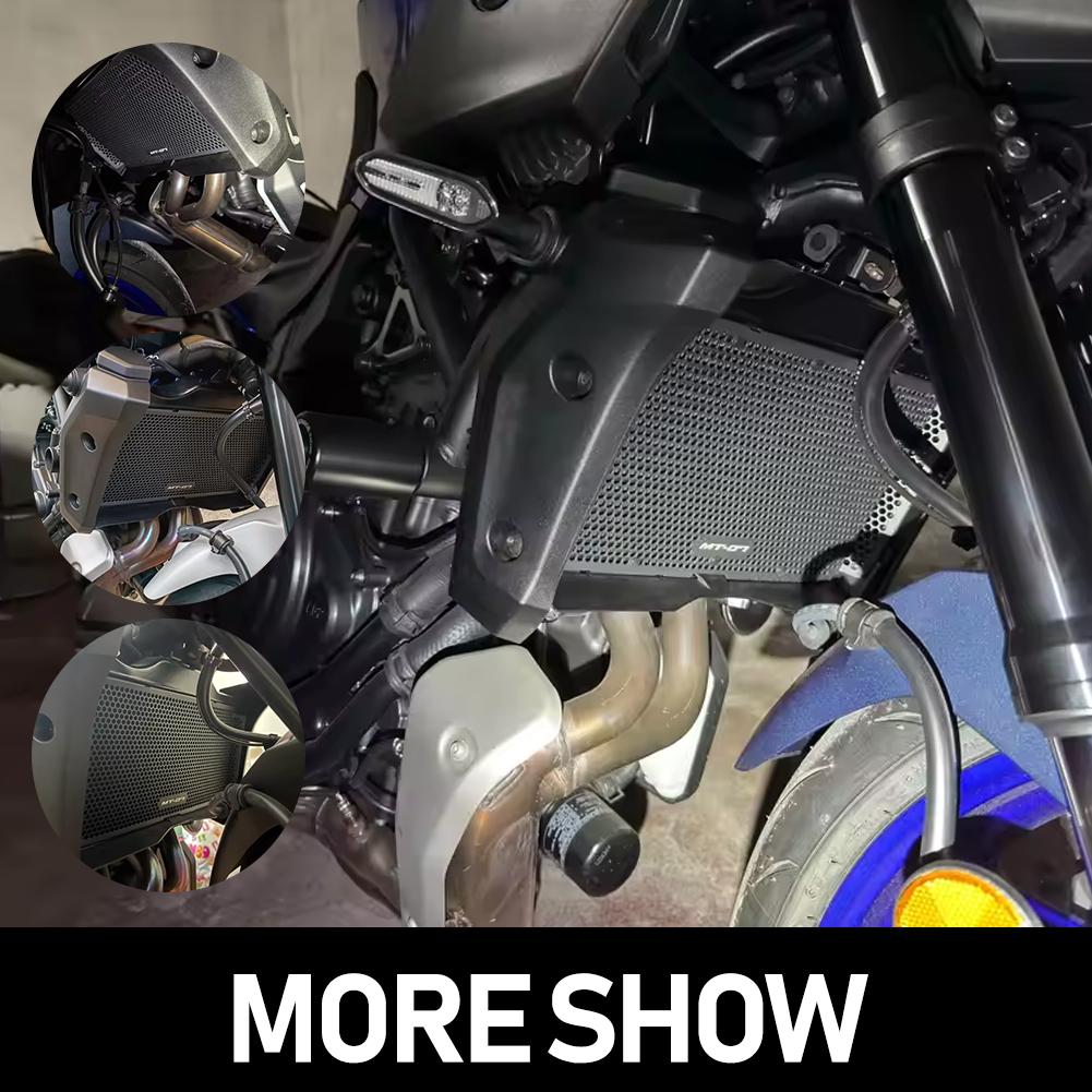 Motorcycle Modified Protective Accessories Radiator Grille Guard Protector Cover Mesh Protection For Yamaha MT-07 MT07 2025