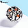 BAMOER Осенняя коллекция Натуральные бусины из стерлингового серебра 925 пробы «Древо жизни» Плодотворные осенние бусины