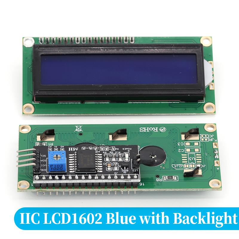 ЖК-модуль LCD1602 Синий экран IIC/I2C 1602 для Arduino 1602 LCD Mega2560 Зеленый экран