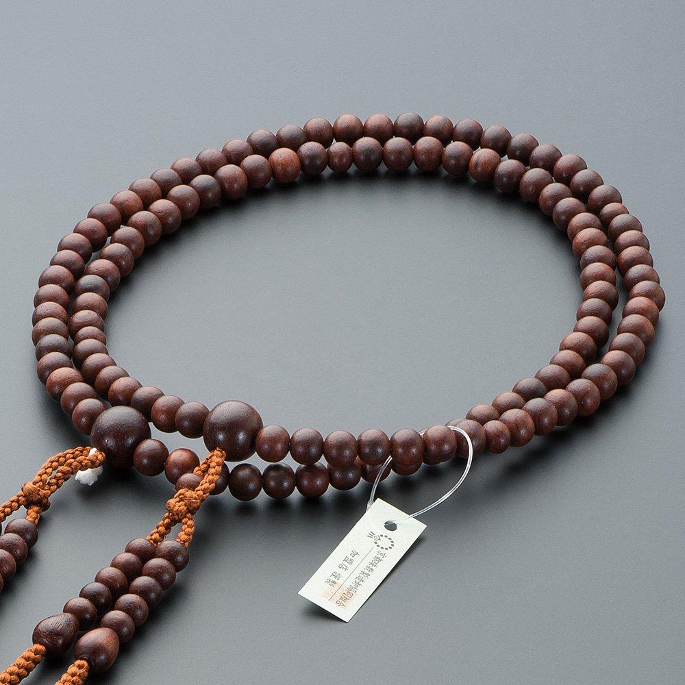 Buddhist altar shop Takita Shoten Mala Shingon authentic rosary beads Rosewood 2 pure silk Hanabon tenbo Kyoto prayer main rosary prayer formal prayer