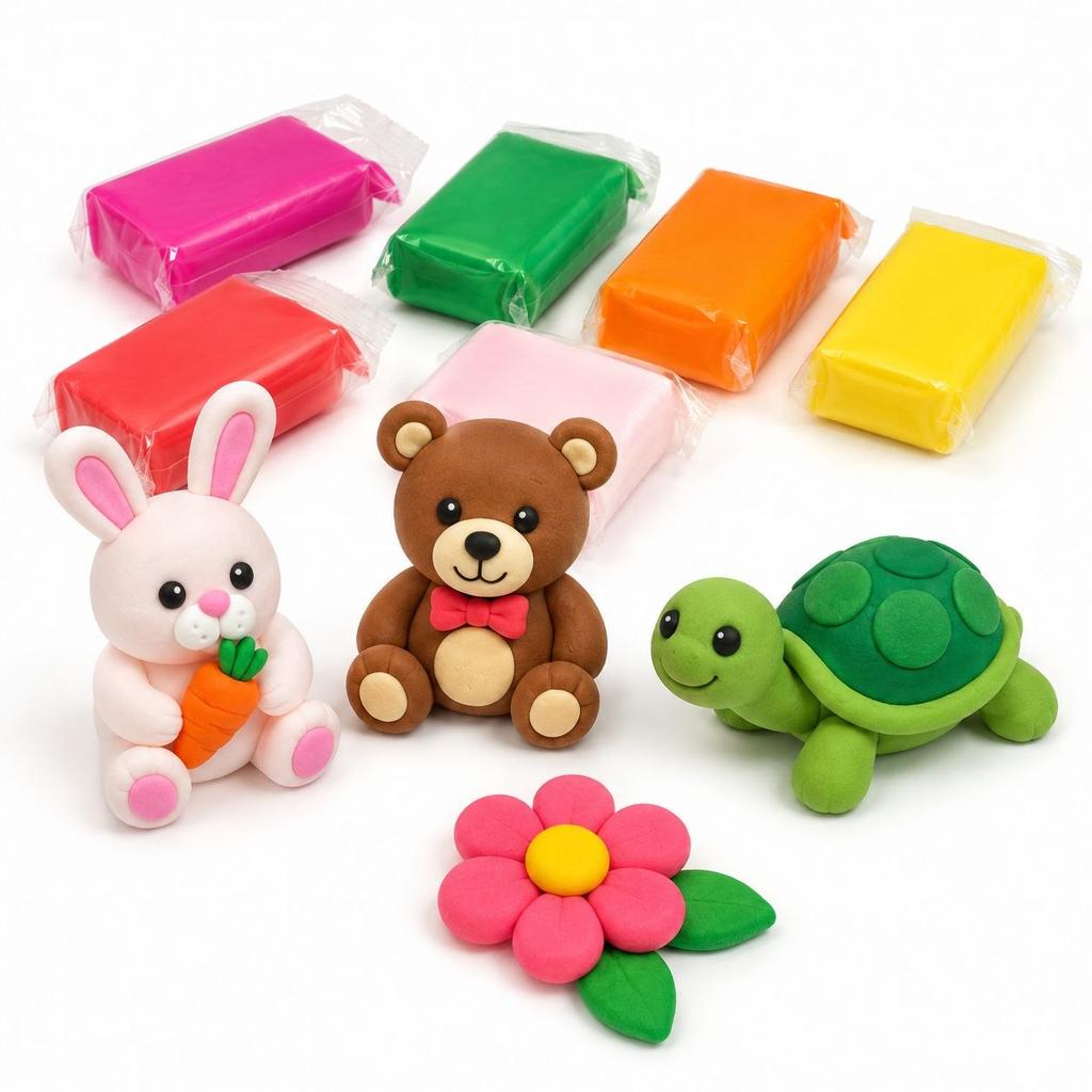 Foam set of 36 colors, soft, creative plasticine