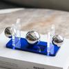 Light Luxury Acrylic Pen Holder Ornaments Model House Sales Department Creative Art Metal Ball Display Stand Study Accessories